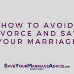 How to Avoid Divorce and Save Your Marriage